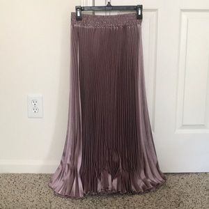 Anthropologie Pleated Skirt